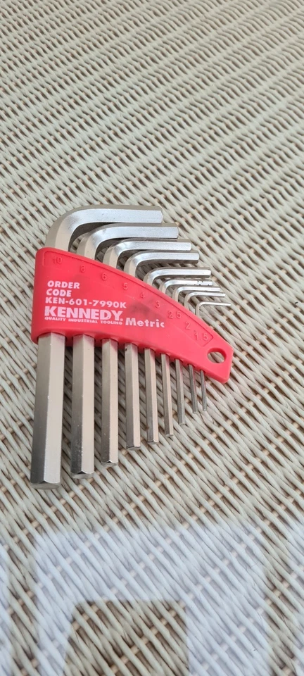 Kennedy Allen hex key set 1.5 - 10mm - Image 1 of 1