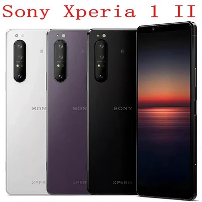 Unlocked Sony Xperia 1 II 1ii 5G Original 8GB RAM NFC 6.5"12MP WIFI Mobile Phone - Image 1 of 4