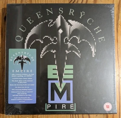 Queensryche – Empire (Deluxe Edition 3 CD / DVD Box Set 2021) NEW and Sealed - Image 1 of 4