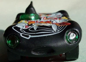 CUERPO D JAGUAR NEGRO LUCES Y RUEDAS VERDES TIPO D ÚNICO TIPO D JAGUAR Vintage - Imagen 1 de 5