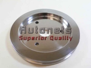 Polea de cigüeñal de aluminio pulido Big Block Chevy BBC SWP 1 ranura 396 454 BB - Imagen 1 de 1