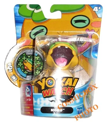 Yo-Kai Watch figurine + médaillon NOKO Hasbro medal figuren blister figure NEUF - Photo 1/2