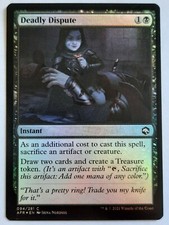MTG Adventures in the Forgotten Realms DEADLY DISPUTE 094/281 C Foil M/NM