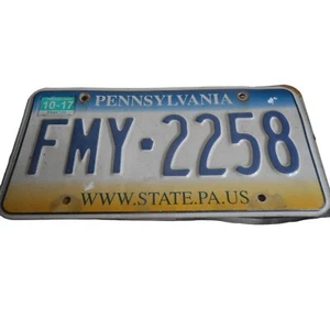 Targa Pennsylvania PA da collezione FMY-2258 2017 - Foto 1 di 3