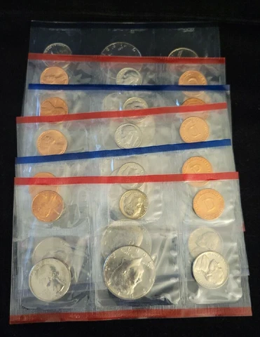 (3) 1987 US Mint Uncirculated P&D Sets | Nice Complete Sets | No Envelopes Cover