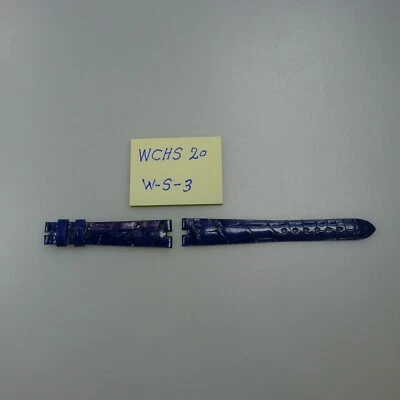 Chopard Watch Strap, Blue Crocodile - Image 1 of 3