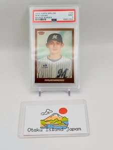 PSA 9 ROKI SASAKI 2023 TOPPS NPB 206 Bronze Border - Picture 1 of 2