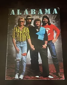 1985 Alabama Country Musik Konzert Tour Programm Buch 14 x 10,5 guter Zustand - Bild 1 von 13