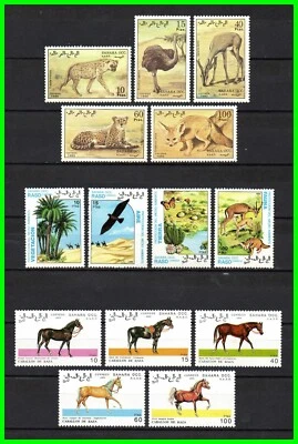 SAHARA OCC. 1990/93 - 3 SÉRIES COMPLETAS FAUNA / CAVALOS - MNH - Imagen 1 de 4