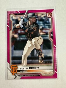 K137,027 - 2021 Bowman Fuchsia #6 Buster Posey #/299