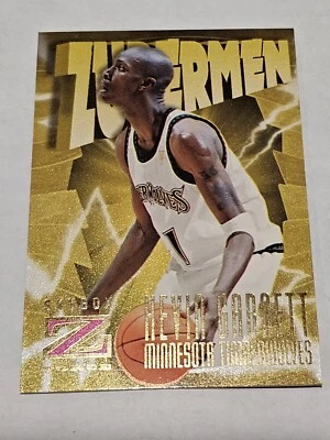 1996-97 SkyBox Z-Force #173 Kevin Garnett Minnesota Timberwolves - Image 1 of 2