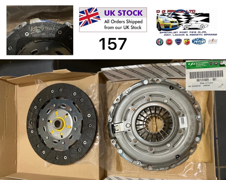 FABRICANTE DE EQUIPOS ORIGINALES ALFA ROMEO KIT DE EMBRAGUE 159 GIULIETTA MITO Fiat 1.6 2.0 JTDM 71724609 55212655 Foto 1 de 1