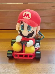 Muñeco de peluche Super Mario Kart Mario Takara 1993 juguete vintage Japón con etiqueta G06 5,2 pulgadas - Imagen 1 de 9