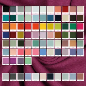 Jersey Baumwolljersey Uni 0,25m viele Farben ÖkoTex 100 Jerseystoff Meterware - Bild 1 von 145