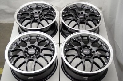 16 Wheels Rims Black Acura RSX Chrysler Sebring Honda Accord Civic Odyssey Pilot - Image 1 of 4