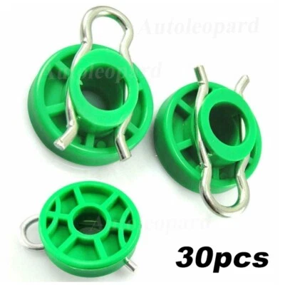 Clips de rodillo guía regulador ventana para Volvo 850 S70 V70 Saab 900 9-3 9-5 30 piezas Foto 1 de 4