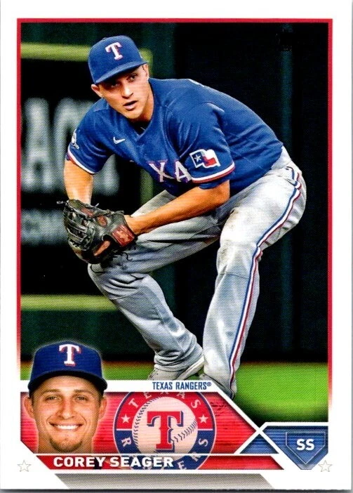 2023 Topps Series 1 Baseball Base #315 COREY SEAGER - Image 1 of 2