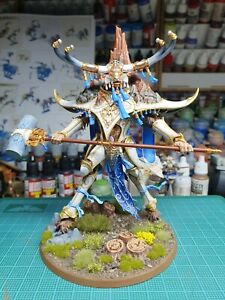 Warhammer Age of Sigmar AOS Lumineth Avalenor The Stoneheart King Pro Painted 