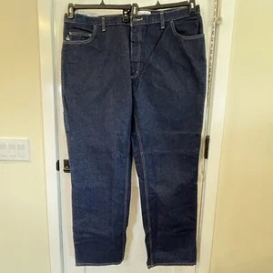 Neu mit Etikett Carhartt schwer entflammbare blaue Herrenjeans 44 x 32 280-83 E7FR Chippewa CAT2 - Bild 1 von 19