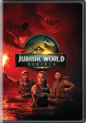 JURASSIC WORLD REBIRTH [DVD, 9-9-2025] w/Bonus Features (Factory Sealed) & NEW! - Image 1 of 4