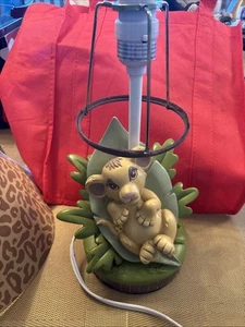 RARE Disney Baby Lion King Simba Nursery Children’s Lamp - Imagen 1 de 6
