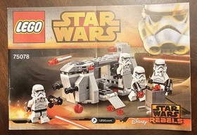 LEGO Star Wars Imperial Troop Transport 75078 Instruction Manual 2015