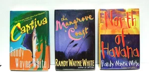 Lot of 3 HCs by Randy Wayne White, The Mangrove Coast, Captiva, North of Havana - Picture 1 of 6