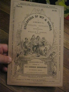 1957 Cyclopaedia of Wit & Humor William Burton Part 2 engravings Saint Patrick - Imagen 1 de 11
