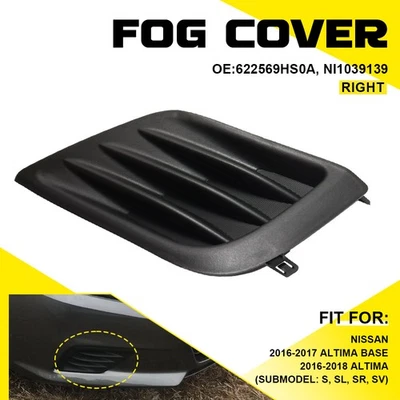 Cubierta de luz antiniebla derecha derecha Nissan Altima 2016-2018 622569HS0A NI1039139 Foto 1 de 4