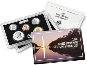 2020-S Silver Proof Set OGP/COA with W Nickel - Picture 1 of 1