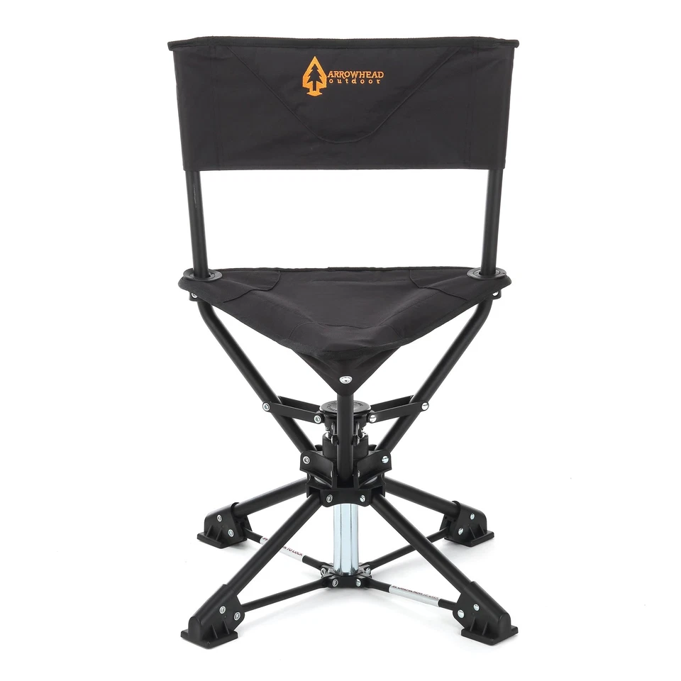 ARROWHEAD KKS0261U CANVAS BLACK SWIVEL HUNTING SEAT - Image 1 of 1