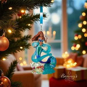 Disney Die kleine Meerjungfrau Arielle & Sebastian Skizzenbuch Ornament Live Action Film - Bild 1 von 1