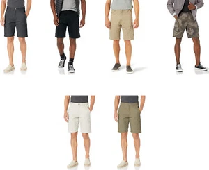 Pantalones cortos de carga Wrangler Authentics para hombre clásicos de ajuste relajado - Imagen 1 de 15