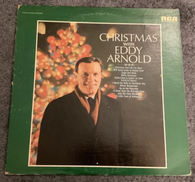 Christmas with Eddy Arnold - Vinyl LP Record Album W/ CD Copy Transfer - Image 1 of 2
