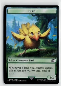 MTG Final Fantasy Bird (016) // Hero // (006) x4 NM Token - Picture 1 of 2