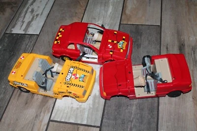 1991 TYCO Crash Test Dummies Crash Car Lot Of 3 Incomplete For Parts Project - Image 1 of 4