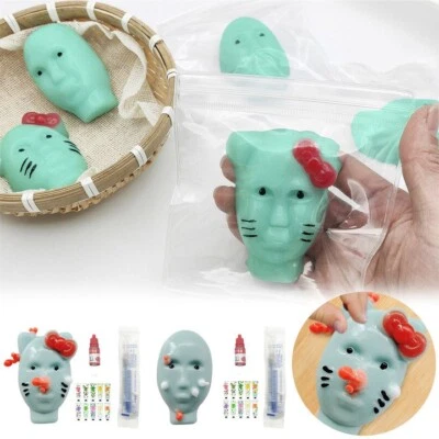 Pimple Popping 10ml With Filler Tools Weird Alien Pimple Popping Novelty Stress - Image 1 of 4
