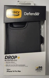 Coque Otterbox Defender Series pour Apple iPhone 14 Pro Max - Noir - Authentique - Photo 1 sur 3