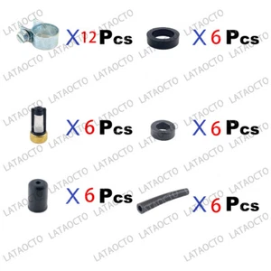 Kit de reparación de inyector de combustible 6X 9140-4716B para Kawasaki Voyager 1300 ZN1300 1983-88 - Imagen 1 de 8