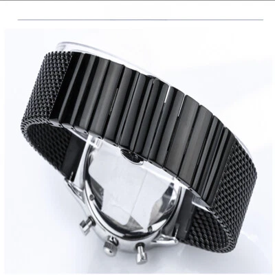 Milanese Mesh Solid Stainless Steel Watch Band Strap Metal Bracelet18 20 22 24mm - Image 1 of 4