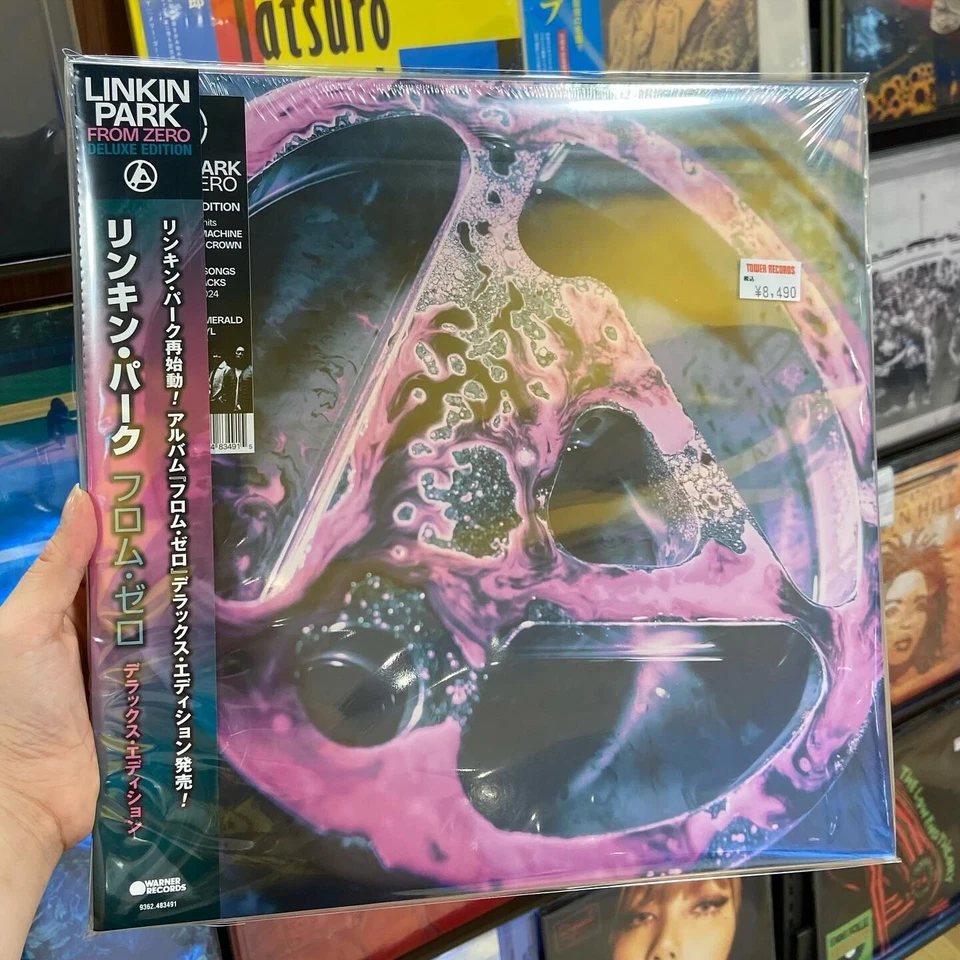 Linkin Park From Zero Deluxe Green Vinyl Vinyl  Japan Edition LP Japanese Obi - Image 1 of 1
