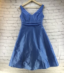 David’s Bridal Formal Dress Powder Blue Womens Sz 8 - Picture 1 of 6