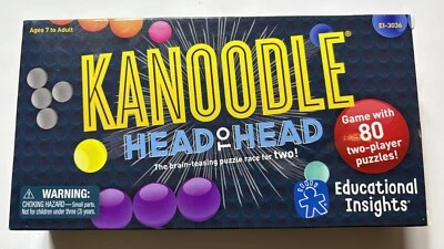 Kanoodle Head-to-Head Game Puzzle 2 Players, Brain Teaser Educational Insights - Image 1 of 4