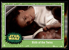 2019 Topps Star Wars Journey to Rise Skywalker GREEN #10 Birth of the Twins