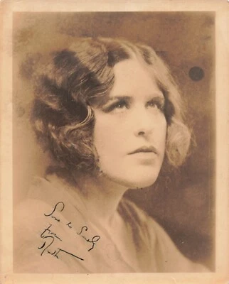Ruth Gordon 1920s Fan Photo Original Signed Autograph Maude Jones  a*P166b - Image 1 of 4
