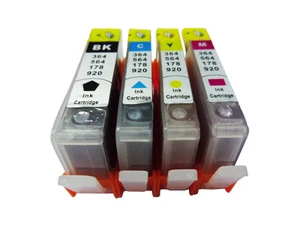 Refillable cartridge for HP564 Officejet 4610 4620 4622 Deskjet 3070A 3520 3521 - Picture 1 of 1