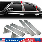 6pcs/Set Chrome Pillar Posts for Chrysler 300C & Dodge Magnum 05-10 Door Trim