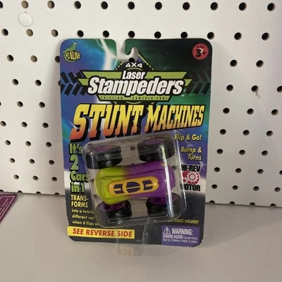 FUNLINE  4X4 LASER STAMPEDERS STUNT MACHINES  LOT OF TWO  NEW SEALED - Image 1 of 4