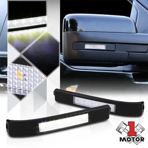 Lámpara de luz de señal LED cromada/blanca transparente para Ford F150 09-14 - Imagen 1 de 10