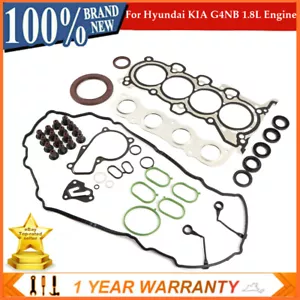 Kit de sello de junta completa de motor G4NB 1,8 L para Hyundai Elantra Mistra Kia Forte 12-17 - Imagen 1 de 15